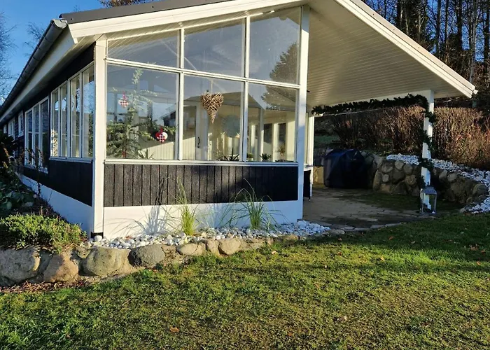 Ferienhaus Modern With Creative Details And Sea Views Allingåbro